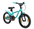 Produktbild: Löwenrad Kinderfahrrad Sport, 16 Zoll, ab 107 cm, 4 - 6 Jahre, Jungen, Mädchen, 1 Gang, Handbremse, Rücktrittbremse, Kettenschutz, Höhenverstellbar