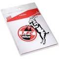 Produktbild: 1. FC Köln Aufkleber Aufkleber Geißbock weiß
