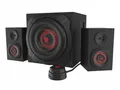 Produktbild: GENESIS Helium 610BT Lautsprecherset 60 W PC/Laptop Schwarz, Rot 2.1 Kanäle 2-Wege 30 W Bluetooth