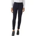 Produktbild: Anzughose COMMA, Damen, Gr. 44, N-Gr, blau (navy), Stoff, Obermaterial: 48% Polyamid, 42% Viskose, 10% Elasthan, unifarben, slim fit knöchelfrei, Hosen Anzughose, mit Viskose und Slim fit