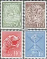Produktbild: Norwegen 639-642 (kompl.Ausg.) postfrisch 1972 Reichsgründung
