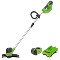 Produktbild: 40V Akku Rasentrimmer 30cm Greenworks G40LTK2 mit 2Ah Batterie und Ladegerät