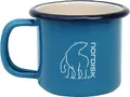 Produktbild: Nordisk Madam Bla Cup 250ml Blau - Robuster emaillierter Camping-Becher, 250ml, Größe 250 ml - Farbe Sky Blue