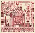 Produktbild: PANNA - Kreuzstich set - Haus und Hof - SO-0886 - Sticken erwachsene - Aida stoff - 30 x 30 cm - DIY set