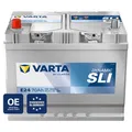 Produktbild: VARTA Automotive DYNAMIC SLI (E24) 12V 70Ah 630A - Nassbatterie KFZ mit Standardausstattung & ohne Start-Stopp System - Starterbatterie für einfachen Energiebedarf - Bleisäurebatterie wartungsfrei