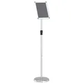 Produktbild: vidaXL Messestände Silber 25 x 25 x 125 cm Aluminium