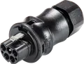 Produktbild: RST20I5 KS1 - Steckverbinder RST Classic 20i5, Stecker schwarz