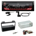Produktbild: JVC KD-X282DBT Bluetooth USB Digitalradio Einbauset für Ford Fiesta Fusion