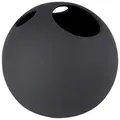 Produktbild: Zahnbürstenhalter MÖVE, grau (grafit), H:10,5cm L:10,5cm, Keramik, Zahnputzbecher, aus beschichteter Keramik