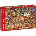 Produktbild: Piatnik 5379 Francois Ruyer Weihnachtstrubel 1000 Teile Puzzle