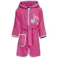 Produktbild: Playshoes Frottee-Bademantel Flamingo pink 110/116 - pink