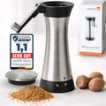 Produktbild: Muskatmühle Gewürzmühle Muskatnussmühle Edelstahl mit Aufbewahrungsbehälter u...