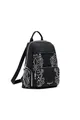 Produktbild: Desigual Rucksack Freizeitrucksack Chester Poker Face Mini Backpack Black schwarz