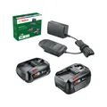 Produktbild: Bosch Starter-Set 18V (2.0 Ah + 4.0 Ah + Ladegerät AL 18V-20) 1600A027U9