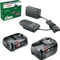 Produktbild: Bosch Professional Batterie-Set 18V 2Ah + 4Ah + AL18V (1600A027U9)