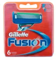 Produktbild: 6x Gillette Fusion Rasierklingen Klingen in Verpackung
