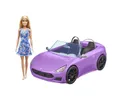 Produktbild: Mattel® Puppen Fahrzeug Mattel HBY29 - Barbie - Puppe mit Carbrio, lila