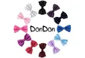Produktbild: DonDon Fliege Schleife mit Punkten (Packung, 1-St) bereits gebunden, verstellbar, gepunktet