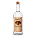 Produktbild: Tito's Handmade Handmade Vodka 40% vol., 6-fach destilierter Wodka aus 100% Mais, Vodkamarke Nr. 1 in den USA (1 x 0.7 l)