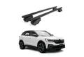 Produktbild: OMAC Dachträger Gepäckträger für Renault Austral 2022-2025 Querträger Alu schwarz 2x (2-St), Wasserbeständig,Abnehmbar,Multifunktional,Leichtgewichtig