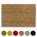 Produktbild: rutschfeste Kokosmatte - 40 x 60 cm Natur - Nachhaltige Naturfaser für den üb...