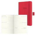 Produktbild: SIGEL Taschenkalender Conceptum 2026 rot, 1 St.
