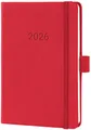 Produktbild: sigel Taschenkalender Conceptum 2026, ca. DIN A6, rot