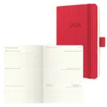 Produktbild: SIGEL Taschenkalender Conceptum 2026 rot, 1 St.