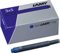 Produktbild: LAMY Großraum-Tintenpatronen T10 blau löschbar 3er Pack