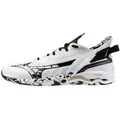 Produktbild: Mizuno Wave Mirage White/Black/Gold Hallenschuh 13