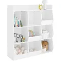Produktbild: SoBuy Kinderregal, Weiß, Holzwerkstoff, 95x105x34 cm, Kinder- & Jugendzimmer, Kindermöbel, Kinderregale
