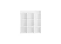 Produktbild: SoBuy Kinderregal mit 9 Fächern Weiß 95x34x105cm Modern
