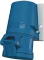 Produktbild: Mennekes 1341 Wandsteckdose mit TwinCONTACT 16A 3-polig 6h 230V IP44