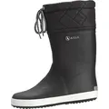 Produktbild: Aigle Giboulee Stiefel schwarz/weiß Gr. 24 - Schwarz - 24