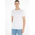 Produktbild: Tommy Hilfiger T-Shirt CORE STRETCH SLIM C-NECK TEE weiß XXXL (56)
