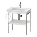 Produktbild: Duravit Waschtisch-Konsole White Tulip 68,4x45cm, Me, bo, HTH l, Nord we s-matt