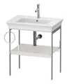Produktbild: Duravit White Tulip Metallkonsole für 236375 Handtuchhalter links - Nordic Weiß Seidenmatt Lack - WT4543L3939