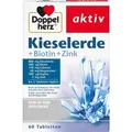Produktbild: DOPPELHERZ Kieselerde+Biotin+Zink Tabletten, 60 St PZN 00263432