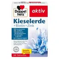 Produktbild: 2x DOPPELHERZ Kieselerde+Biotin+Zink Tabletten 60 ST