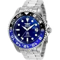 Produktbild: Invicta Grand Diver 21865 Herren uhr - Wasserdicht - Analog - Automatikuhr - Edelstahl mit blauen zifferblat - 47mm - Silber