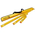 Produktbild: STABILA PRO SET 80 AS 4-teiliges Wasserwaagen Set 30 cm, 60 cm, 120 cm & Tasche