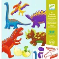 Produktbild: Djeco - Kreativ Set Dinos mit beweglichen Elementen, 6y+