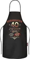 Produktbild: Grillschürze Kochschürze Küchenschürze als Geschenk zum 40. Geburtstag aus reiner Baumwolle