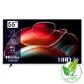 Produktbild: HISENSE Fernseher 55 Zoll 4K Ultra HD VIDAA U6 55E6KT RO_55E6KT_R