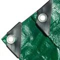 Produktbild: 6x10 Meter Schutzplane 150 g/m² grün - Allzweck Plane & Gartenplane - wasserdichte Plane mit Ösen, Bauplane & Zeltplane für Camping & Garten (6x10)