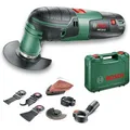 Produktbild: Bosch Multifunktionswerkzeug PMF 220 CE Set, 220W, mit 15-teiligem Zubehör-Set und Koffer