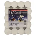 Produktbild: Pyramidenteelichte 40 Stück pro Packung mit Alu-Hülle