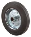 Produktbild: BS Rollen Gummirad 160 mm Stahlblech mit Rollenkorblager - B55.160