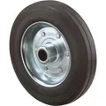 Produktbild: BS Rollen Gummirad 160mm B55.160 schwarz,Radk.verzinkt,RL, 9900011677