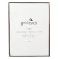 Produktbild: goldbuch 96 0264 960264 Portraitrahmen Fine, Bilderrahmen für Fotos und Bilder im 15x 20 cm Format, Fotorahmen, Portrait Frame aus Metall, Foto Rahmen Silber
